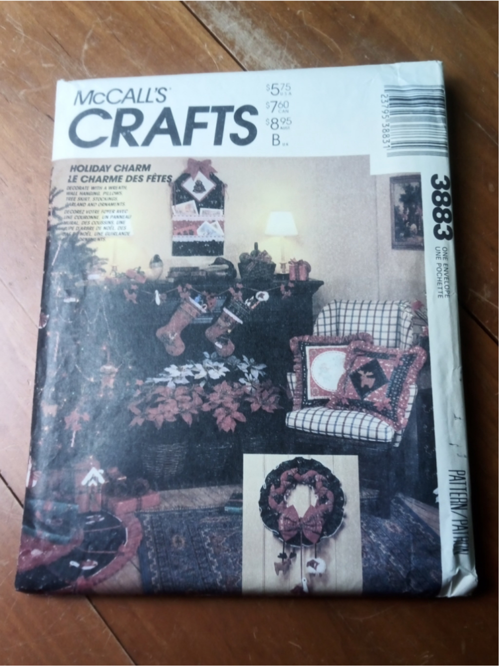 McCall's Crafts Holiday Charm Pattern 3883
